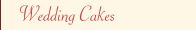 Wedding Cakes